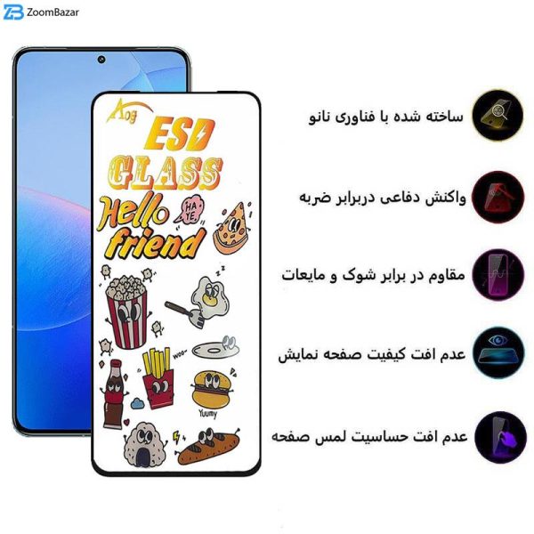 محافظ صفحه نمایش اپیکوی مدل ESD 2024 مناسب برای گوشی موبایل شیائومی Redmi K70 Pro/ K70/ K70E