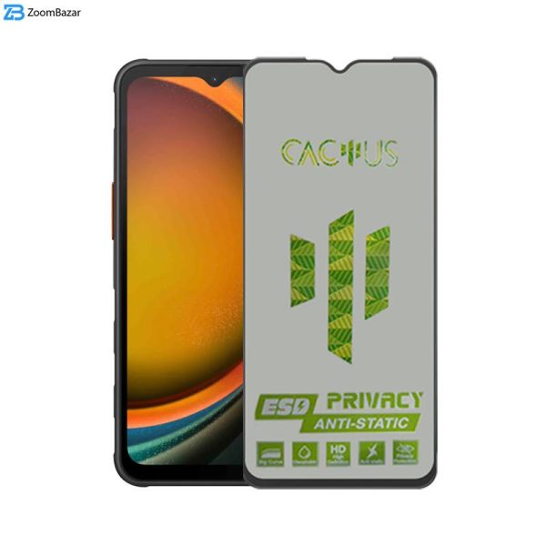 محافظ صفحه نمایش حریم شخصی اپیکوی مدل Cactus-ESD-Privacy مناسب برای گوشی موبایل سامسونگ Galaxy A14 4G/5G /Xcover7