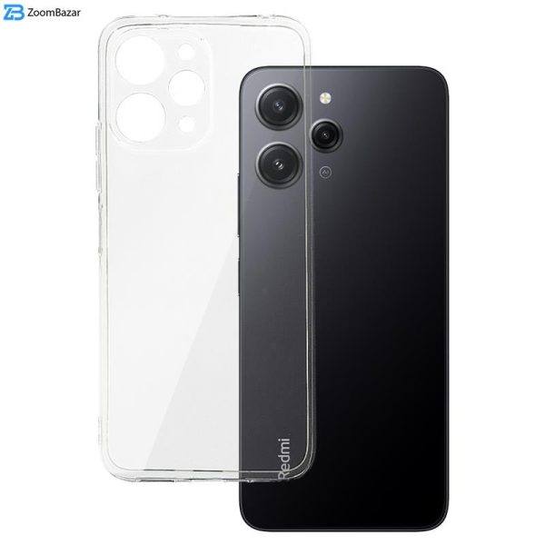 کاور اپیکوی مدل Transparent Clear مناسب برای گوشی موبایل شیائومی Redmi 12 4G/5G / Poco M6 Pro 5G/ Redmi Note 12R 5G