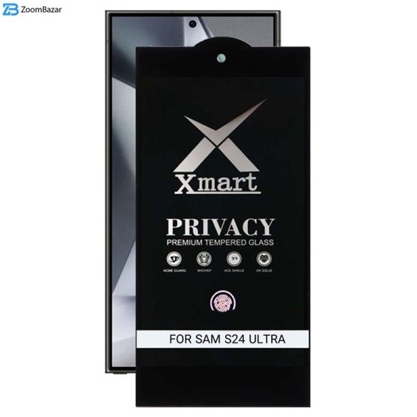 محافظ صفحه نمایش حریم شخصی اپیکوی مدل Xmart-Privacy Premium مناسب برای گوشی موبایل سامسونگ Galaxy S24 Ultra