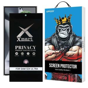 محافظ صفحه نمایش حریم شخصی اپیکوی مدل Xmart-Privacy Premium مناسب برای گوشی موبایل سامسونگ Galaxy S24 Ultra