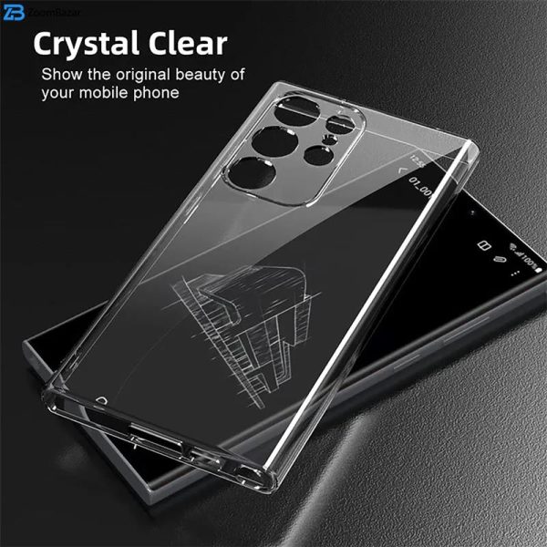 کاور اپیکوی مدل Transparent Clear مناسب برای گوشی موبایل سامسونگ Galaxy S24 Ultra