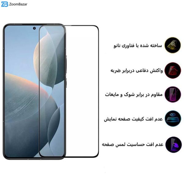 محافظ صفحه نمایش سرامیکی بوف مدل Ceramic-G مناسب برای گوشی موبایل شیائومی Redmi K70 / K70 Pro / K70E