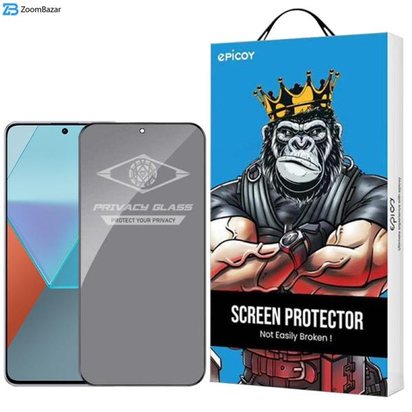 محافظ صفحه نمایش حریم شخصی اپیکوی مدل Privacy مناسب برای گوشی موبایل شیائومی Redmi Note 13 Pro 4G/5G /Note 13 4G/5G /Note 13R Pro