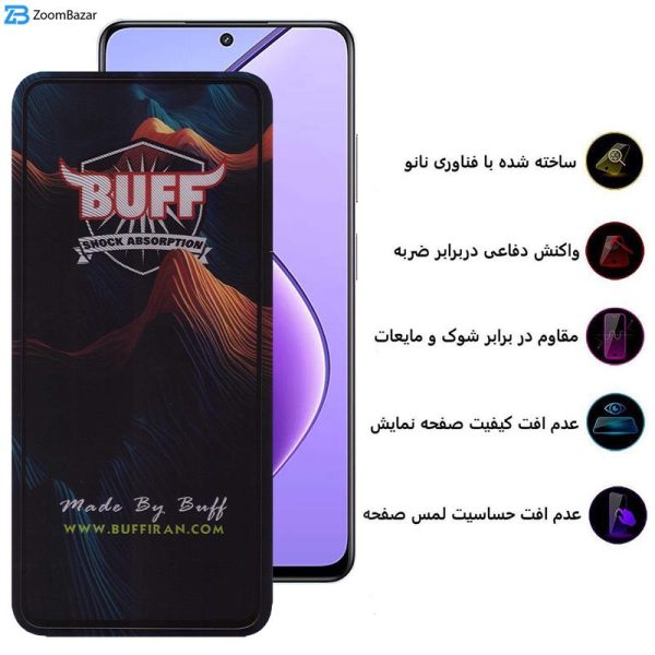 محافظ صفحه نمایش بوف مدل Mountain مناسب برای گوشی موبایل ریلمی 12/11x/11/10 Pro/C67 4G/5G/ C55/V50s/Narzo 60x/N55