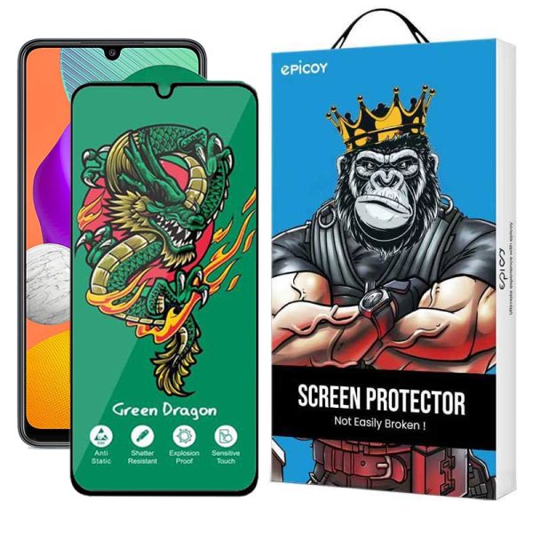 محافظ صفحه نمایش اپیکوی مدل Green Dragon ExplosionProof مناسب برای گوشی موبایل سامسونگ Galaxy M22 4G/ M21 4G/ M21s 4G / M10s 4G