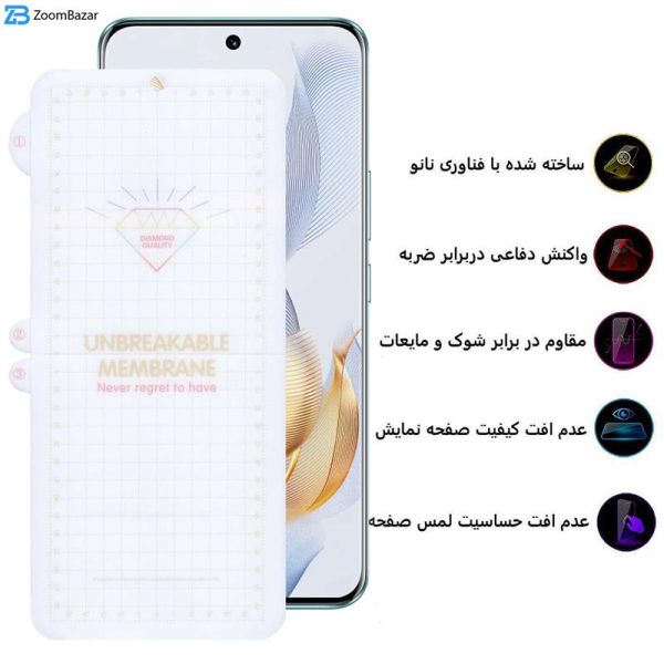 محافظ صفحه نمایش بوف مدل Hydrogel-G مناسب برای گوشی موبایل آنر 90 / Xiaomi 12 Pro / Redmi Note 9 Pro