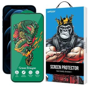 محافظ صفحه نمایش اپیکوی مدل Green Dragon ExplosionProof مناسب برای گوشی موبایل اپل iPhone 12 Pro Max