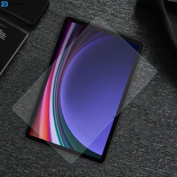 محافظ صفحه نمایش بوف مدل 5D مناسب برای تبلت سامسونگ Galaxy Tab S9 Plus / S9 FE Plus / S8 Plus / S7 Plus / S7 FE