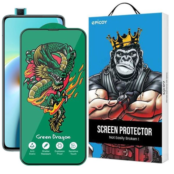 محافظ صفحه نمایش اپیکوی مدل Green Dragon ExplosionProof مناسب برای گوشی موبایل شیائومی Redmi K30 Ultra/ K30 Pro/ K30 Pro Zoom/ K30S/ K30 5G Racing/ K30i 5G/ K30 5G