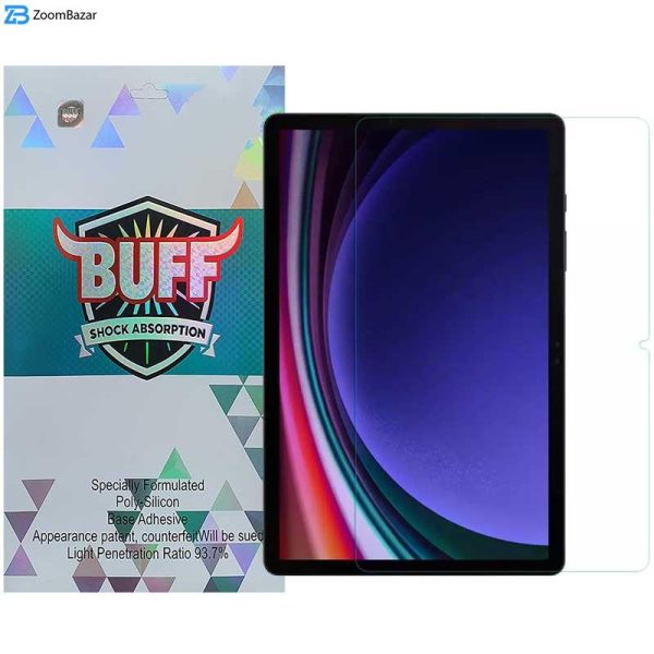 محافظ صفحه نمایش بوف مدل 5D مناسب برای تبلت سامسونگ Galaxy Tab S9 Plus / S9 FE Plus / S8 Plus / S7 Plus / S7 FE