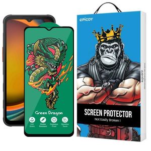 محافظ صفحه نمایش اپیکوی مدل Green Dragon ExplosionProof مناسب برای گوشی موبایل سامسونگ Galaxy A14/ Xcover7