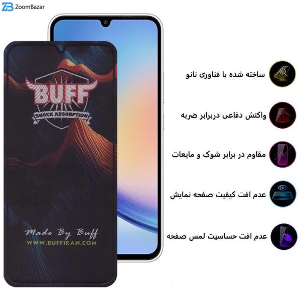 محافظ صفحه نمایش بوف مدل Mountain-G مناسب برای گوشی موبایل سامسونگ Galaxy A34