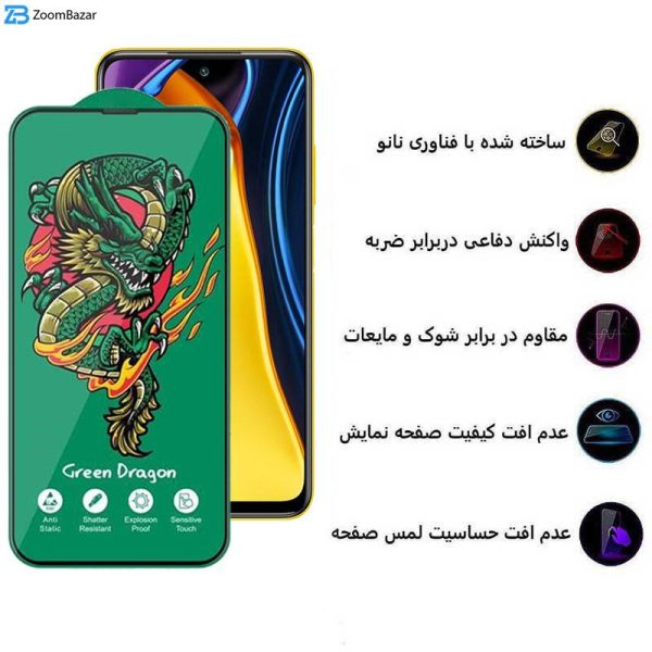 محافظ صفحه نمایش اپیکوی مدل Dragon ExplosionProof مناسب برای گوشی موبایل شیائومی Poco M3 Pro 4G/5G