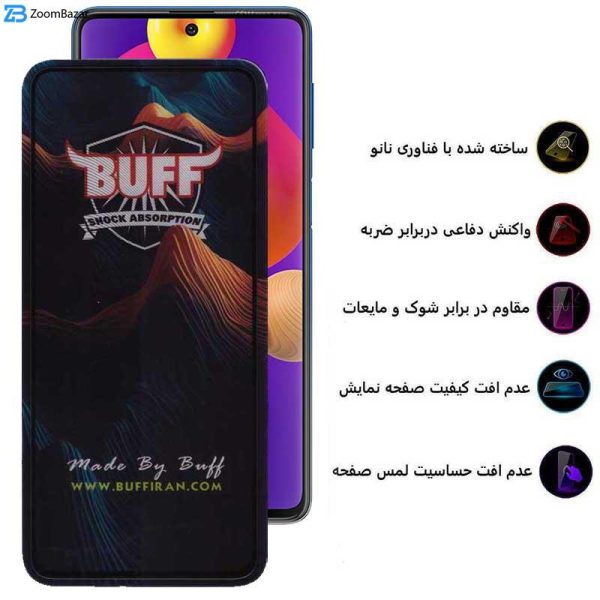 محافظ صفحه نمایش بوف مدل Mountain مناسب برای گوشی موبایل سامسونگ Galaxy M62 / F62 / F54 / Galaxy Note 10 Lite / Galaxy S10 Lite