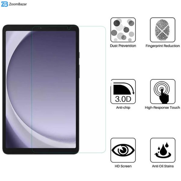 محافظ صفحه نمایش بوف مدل 5D Plus مناسب برای تبلت سامسونگ Galaxy A9 / X110 / X115