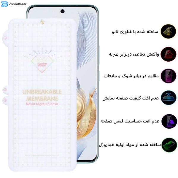 محافظ صفحه نمایش بوف مدل Hydrogel-G مناسب برای گوشی موبایل آنر 90 / Xiaomi 12 Pro / Redmi Note 9 Pro