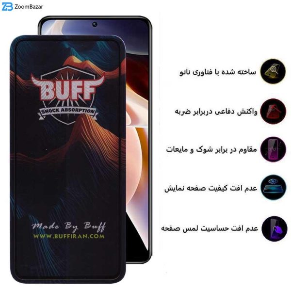 محافظ صفحه نمایش بوف مدل Mountain مناسب برای گوشی موبایل شیائومی Redmi Note 11 Pro Plus 5G China/India/Note 11 Pro 5G China/Note 11 Pro 5G/4G/Note 11E Pro