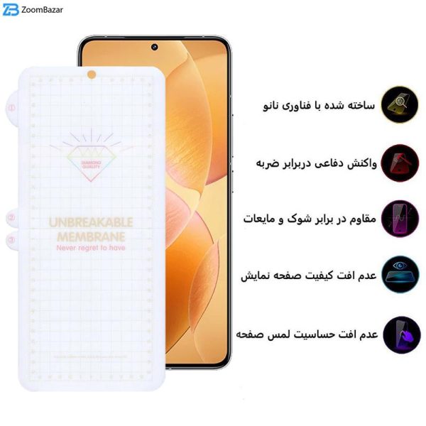 محافظ صفحه نمایش بوف مدل Hydrogel مناسب برای گوشی موبایل شیائومی Redmi K70 / K70 Pro / K70E