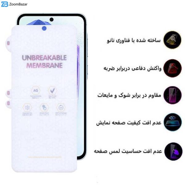 محافظ صفحه نمایش اپیکوی مدل Hydrogel-Matte مناسب برای گوشی موبایل سامسونگ Galaxy A55 / A35