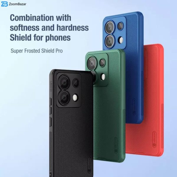 کاور نیلکین مدل Super Frosted Shield Pro مناسب برای گوشی موبایل شیائومی Poco X6 5G / Redmi Note 13 Pro 5G