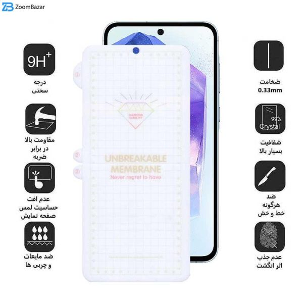 محافظ صفحه نمایش اپیکوی مدل Hydrogel مناسب برای گوشی موبایل سامسونگ Galaxy A55 / A35