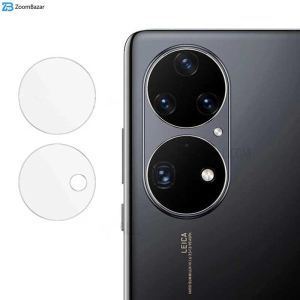 محافظ لنز دوربین اپیکوی مدل 3D-Clear مناسب برای گوشی موبایل هوآوی P50 Pro