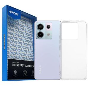کاور اپیکوی مدل Transparent Clear مناسب برای گوشی موبایل شیائومی Redmi Note 13 Pro 5G/ Poco X6 5G