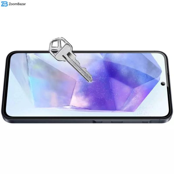 محافظ صفحه نمایش بوف مدل 5D مناسب برای گوشی موبایل سامسونگ Galaxy A55 / A35