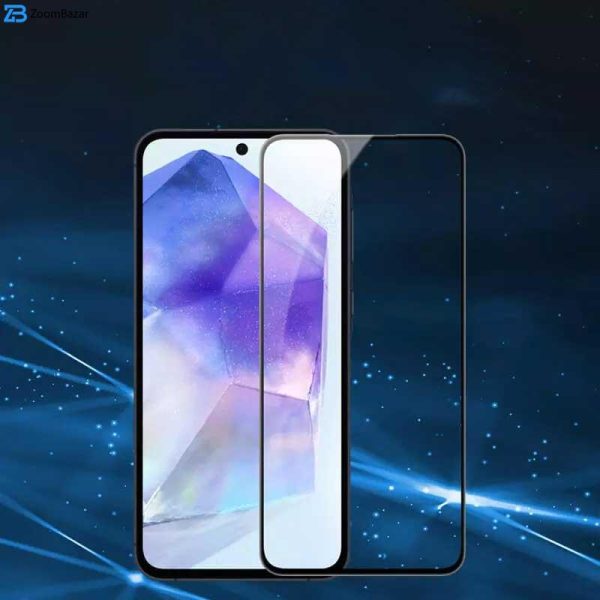 محافظ صفحه نمایش بوف مدل 5D مناسب برای گوشی موبایل سامسونگ Galaxy A55 / A35