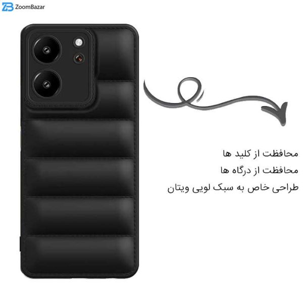 کاور اپیکوی مدل Puffy Puffer مناسب برای گوشی موبایل شیائومی 13T / 13T Pro / Redmi K60 Ultra