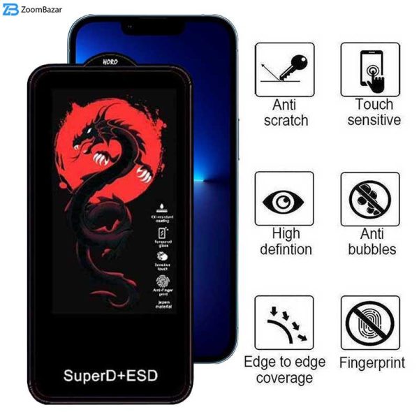 محافظ صفحه نمایش اپیکوی مدل Dragon ESD مناسب برای گوشی موبایل اپل iPhone 13 Pro Max / 14 Plus