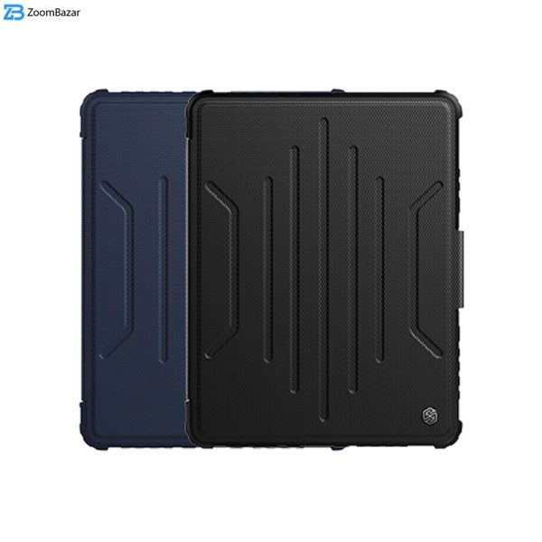 کیف کلاسوری نیلکین مدل Camshield Bumper SnapSafe مناسب برای تبلت اپل iPad Air 11 2024 / Air 10.9 2022 / Air 4 / Air 5 / Air 6 / Air 2020 / Ipad Pro 11 2020 / 2021 / 2022