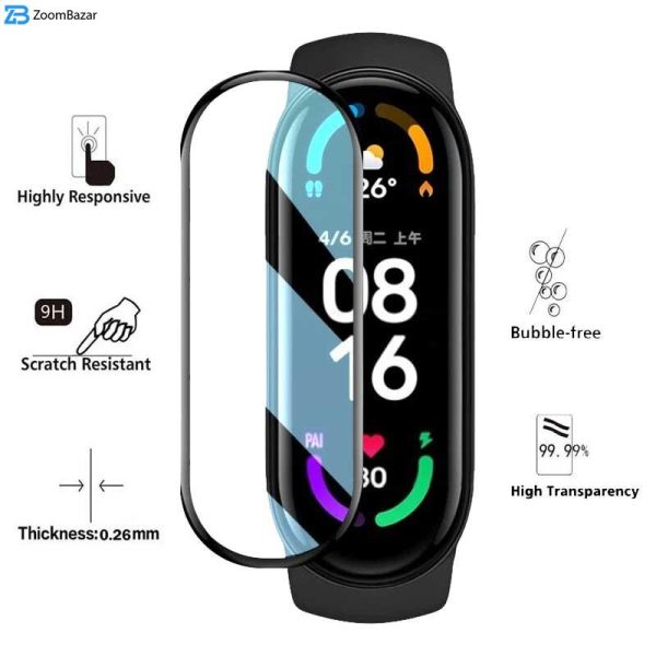 محافظ صفحه نمایش اپیکوی مدل Cactus مناسب برای ساعت هوشمند شیائومی Mi Band 6