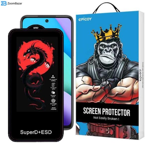 محافظ صفحه نمایش اپیکوی مدل Dragon ESD مناسب برای گوشی موبایل شیائومی Redmi 10 4G / 10 Prime / 10 Prime 2022