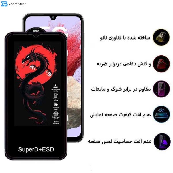 محافظ صفحه نمایش اپیکوی مدل Dragon ESD مناسب برای گوشی موبایل سامسونگ Galaxy M34 5G/M33 5G/M32 5G