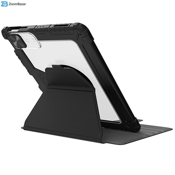 کیف کلاسوری نیلکین مدل Camshield Bumper SnapSafe مناسب برای تبلت اپل iPad Air 11 2024 / Air 10.9 2022 / Air 4 / Air 5 / Air 6 / Air 2020 / Ipad Pro 11 2020 / 2021 / 2022