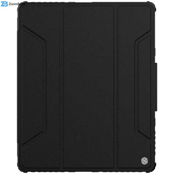 کیف کلاسوری نیلکین مدل Camshield Bumper مناسب برای تبلت اپل iPad Air 13 2024 / iPad Pro 12.9 2022 / 2021 / 2020