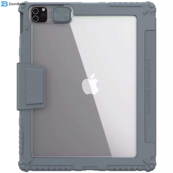 کیف کلاسوری نیلکین مدل Camshield Bumper مناسب برای تبلت اپل iPad Air 13 2024 / iPad Pro 12.9 2022 / 2021 / 2020