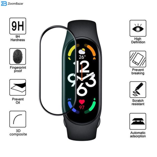 محافظ صفحه نمایش اپیکوی مدل Cactus مناسب برای ساعت هوشمند شیائومی Mi Band 8