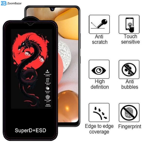 محافظ صفحه نمایش اپیکوی مدل Dragon ESD مناسب برای گوشی موبایل سامسونگ Galaxy A42 5G / A32 5G / A22 5G / A12 / A20s