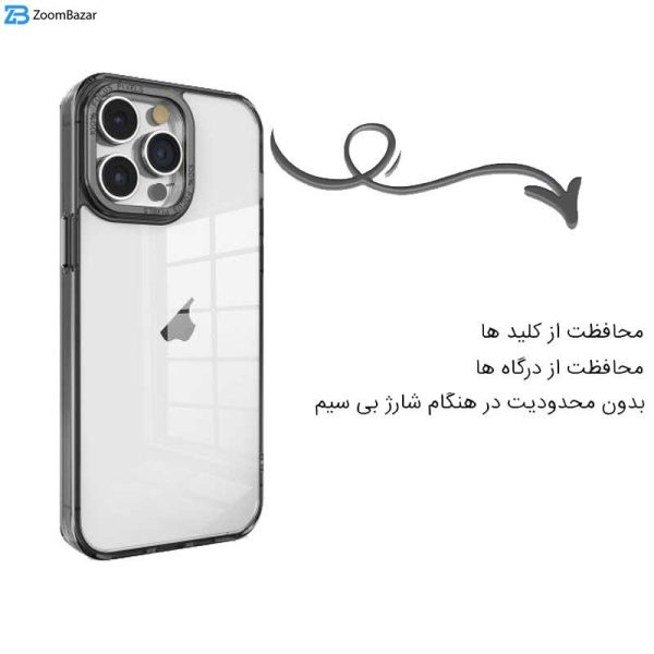 کاور اپیکوی مدل Metal Lenz مناسب برای گوشی موبایل اپل iPhone 15 Pro Max