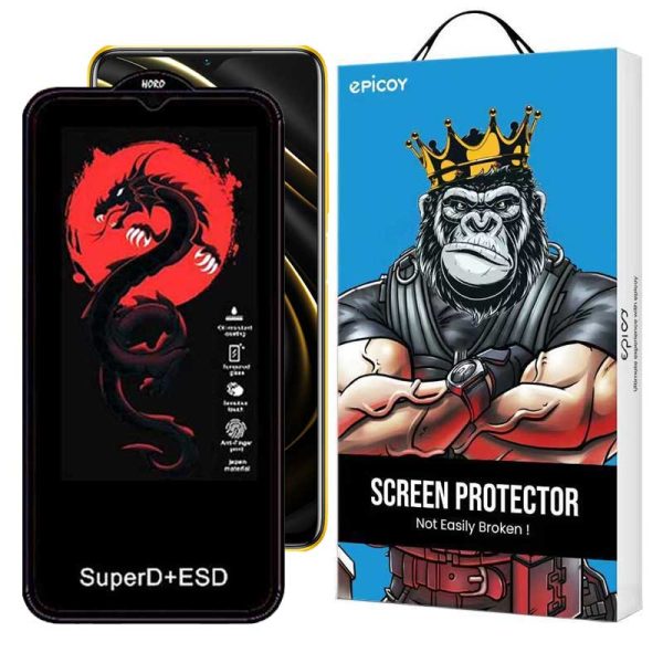 محافظ صفحه نمایش اپیکوی مدل Dragon ESD مناسب برای گوشی موبایل شیائومی Poco M3 / M2 Reloaded / M2 4G / Redmi 9i / 9i Sport / 9AT / 9 Activ