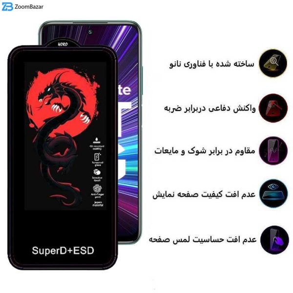 محافظ صفحه نمایش اپیکوی مدل Dragon ESD مناسب برای گوشی موبایل شیائومی Redmi Note 10T 5G/ Note 10 5G/ Poco M3 Pro 5G/ Poco M3 Pro 4G