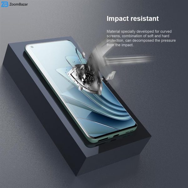 محافظ صفحه نمایش نیلکین مدل Impact Resistant مناسب برای گوشی موبایل وان پلاس OnePlus 10 Pro بسته دوعددی