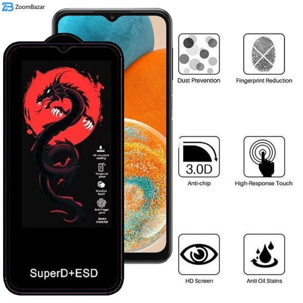 محافظ صفحه نمایش اِپیکوی مدل Dragon ESD مناسب برای گوشی موبایل سامسونگ Galaxy A23 / A13
