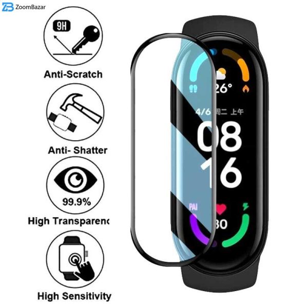 محافظ صفحه نمایش اپیکوی مدل Cactus مناسب برای ساعت هوشمند شیائومی Mi Band 6