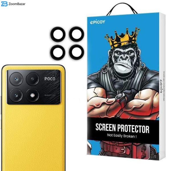 محافظ لنز دوربین اپیکوی مدل HD-ColorLenz مناسب برای گوشی موبایل شیائومی Poco X6 Pro