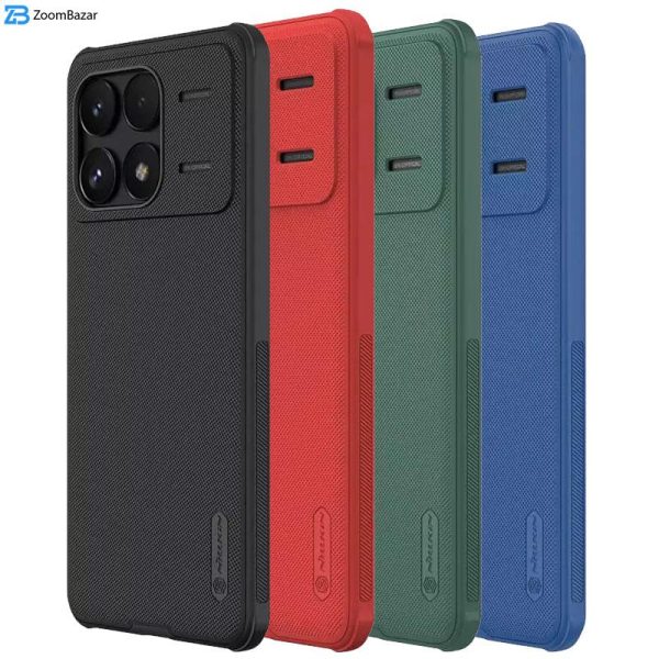 کاور نیلکین مدل Super Frosted Shield Pro مناسب برای گوشی موبایل شیائومی Poco F6 Pro/ Redmi K70 Pro/ Redmi K70