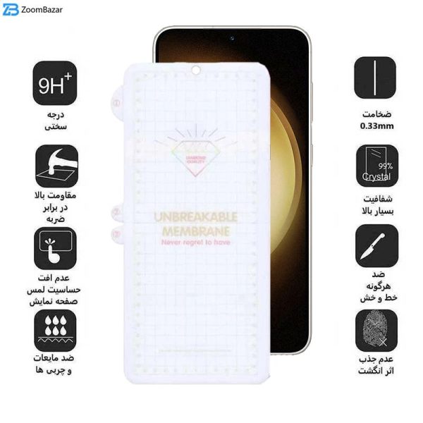 محافظ صفحه نمایش اپیکوی مدل Hydrogel مناسب برای گوشی موبایل سامسونگ Galaxy S23 Plus/S22 Plus